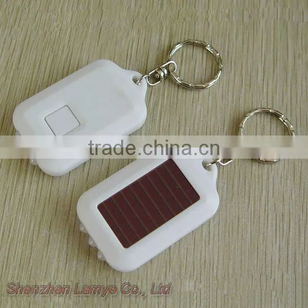 The Eco-friendly energy-saving Solar LED light Keychain