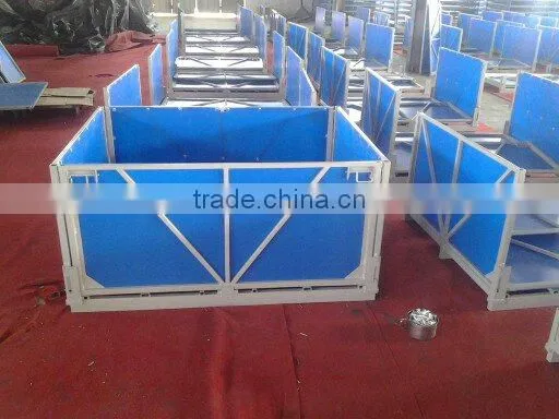 steel crate&wire basket&stackable storage basket