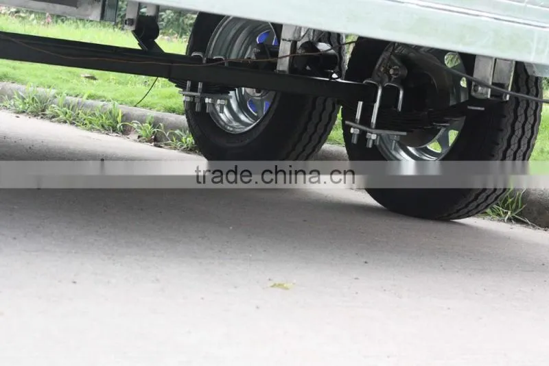 Hot selling weled tandem cage trailer 10x6/12x6