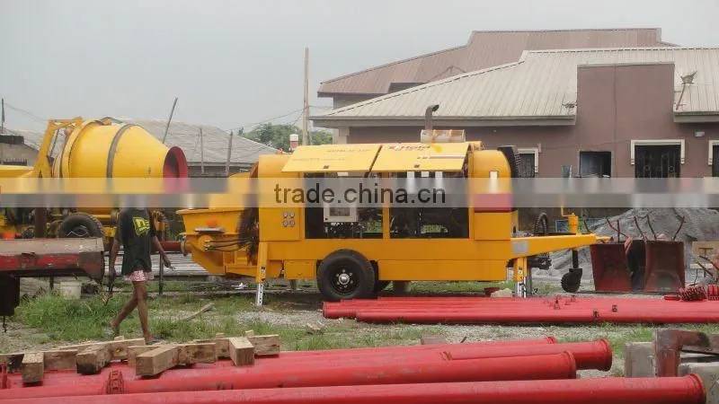 HBT80-13-90S Trailer-mounted concrete pump