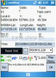 Land star Land surveying gps tracking software