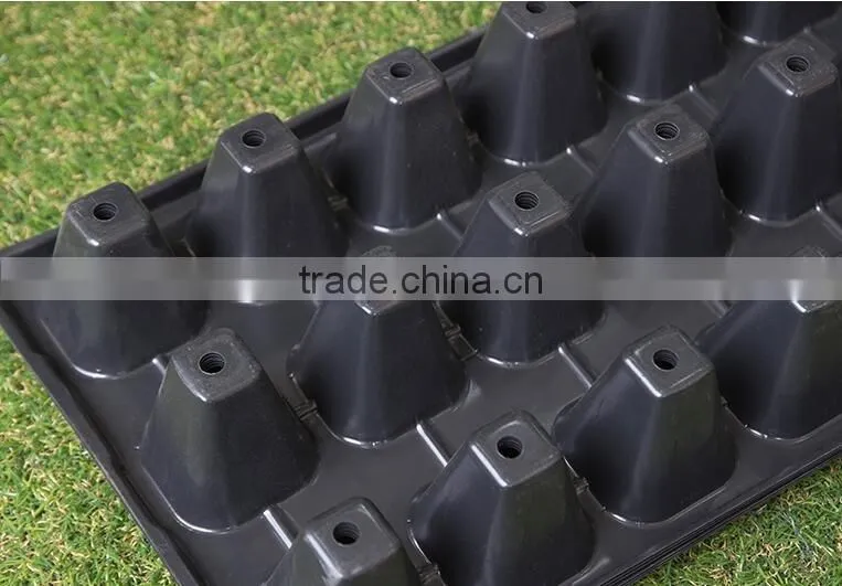 Good price 128 cell Seeding Nursery Plug Trays Seed Planter Tray for vegetable