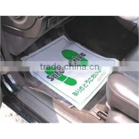 Disposable auto foot mat