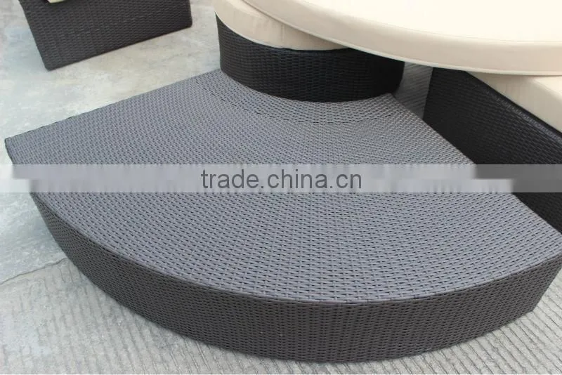 F-CF683 Synthetic rattan outdoor furniture wholesale sofa set sectional sofa
