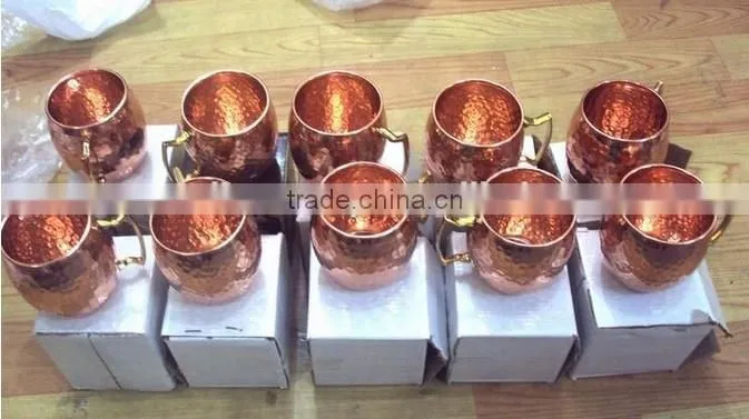 Copper Moscow Mule Mug, Pure Copper Mule Mug, Copper Beer Mug