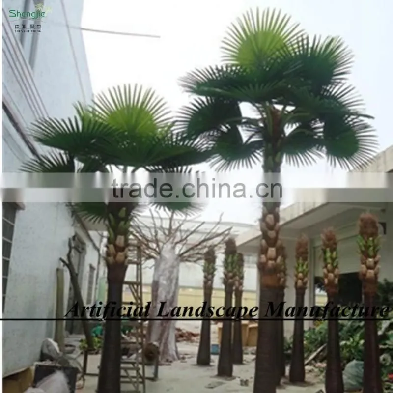 2016 outdoor decorative metal palm trees make sale artificial palm