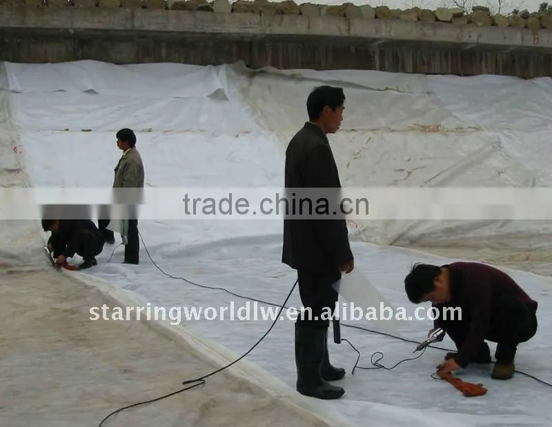 Short Fiber Composite HDPE Geomembrane Liner