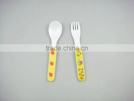Hot-Selling Melamine Dinner ware Fork & Spoon Set