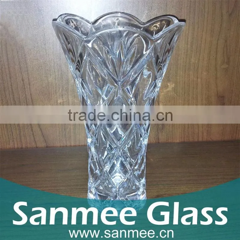 Wholesale clear glass vases,clear glass vase,tall clear glass vase