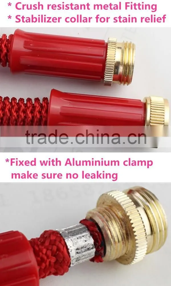 2016 Newest High Quality brass fitting expandable water hose in China