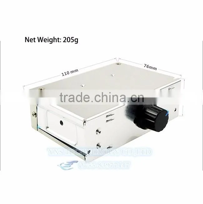 PWM DC Motor Speed Controller 12-50V 30A 500W Metal Switch Dimmer Governor