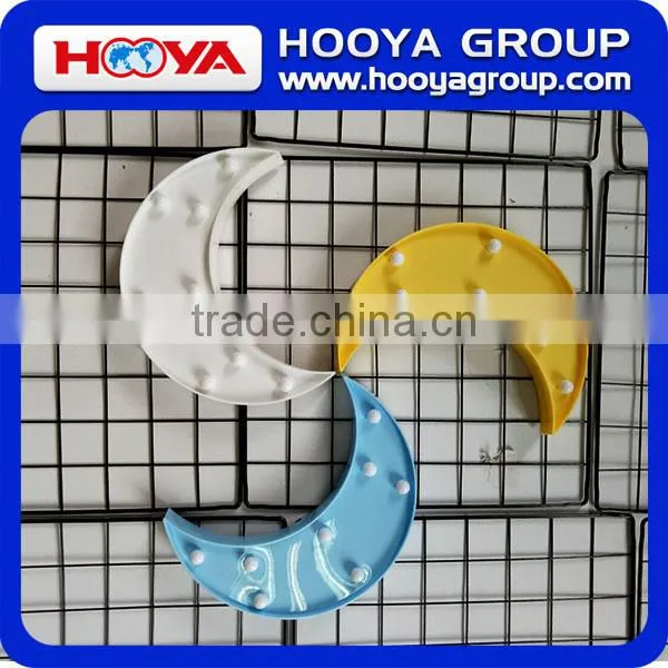 moon shaped marquee light can have customizd colour