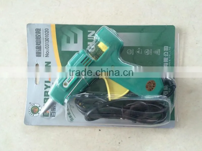 Best selling 20w DIY hot melt glue gun for 7mm glue bar