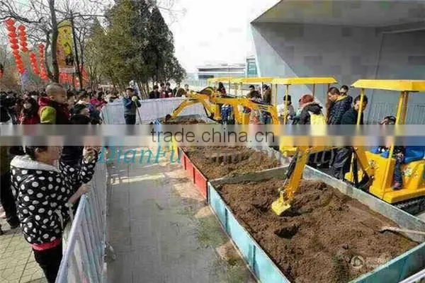 Amusement park rides items kids electric digger/hot sale kids rides excavator/children