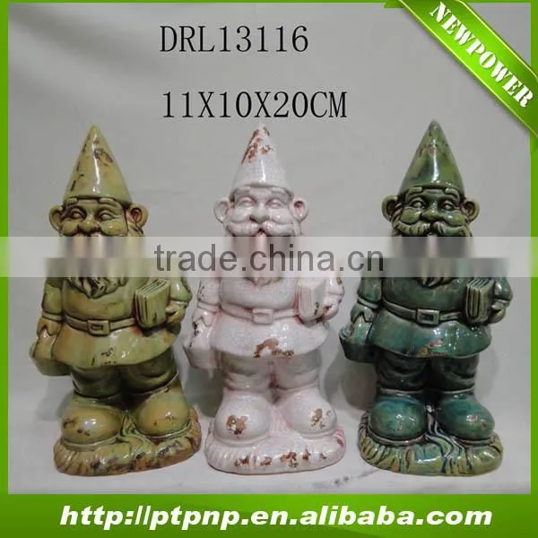 cute dwarf ceramic Decoration for home and garden