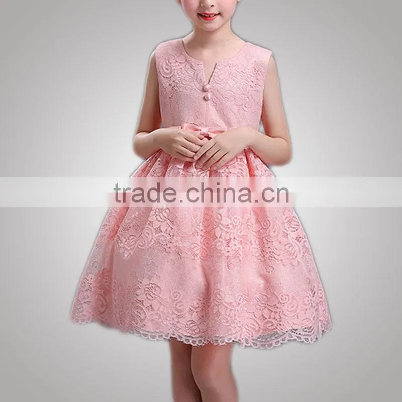 Young Ladies Fashion Design Classic Look Fashion Kid Party Wear Dress For Girl