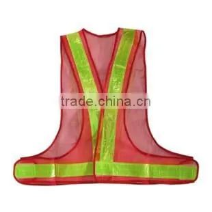 Wholesale Printing Logo Cheap Low MOQ Orange Yellow Green Safety Mesh Traffic Reflectors Incident Vest 3M Reflective Tank Top