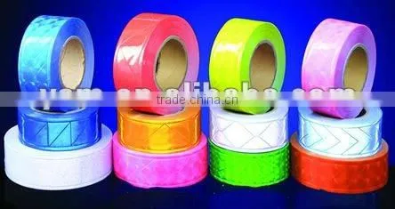 Reflective miscro primastic PVC tape