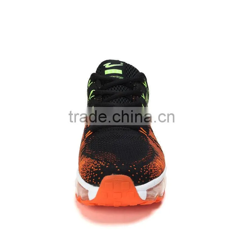 new style fashion brand sport fly knit running shoes sample for male, high quality fly line sport shoes men price cheap