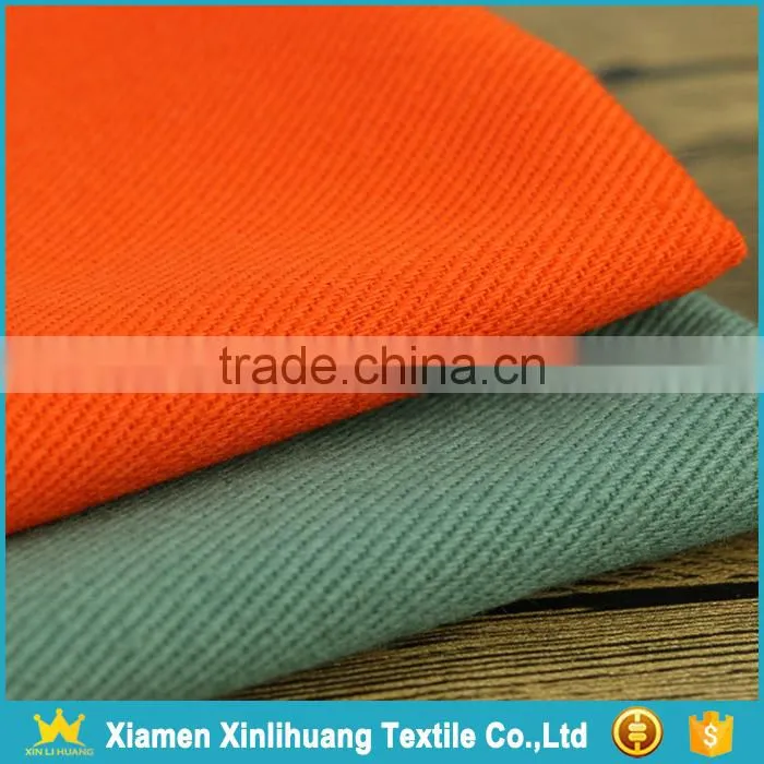 Hot Selling 7x7 68x38 Thick Heavy Weight 100% Cotton Twill Fabric for Work Clothes