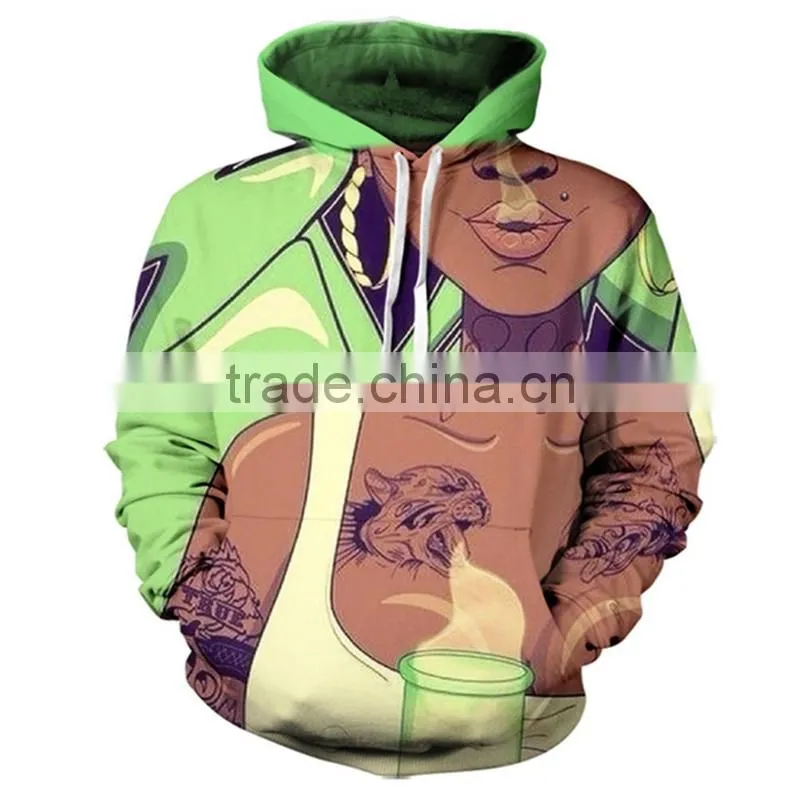 Cheap sublimation print hoodies sweatshirt