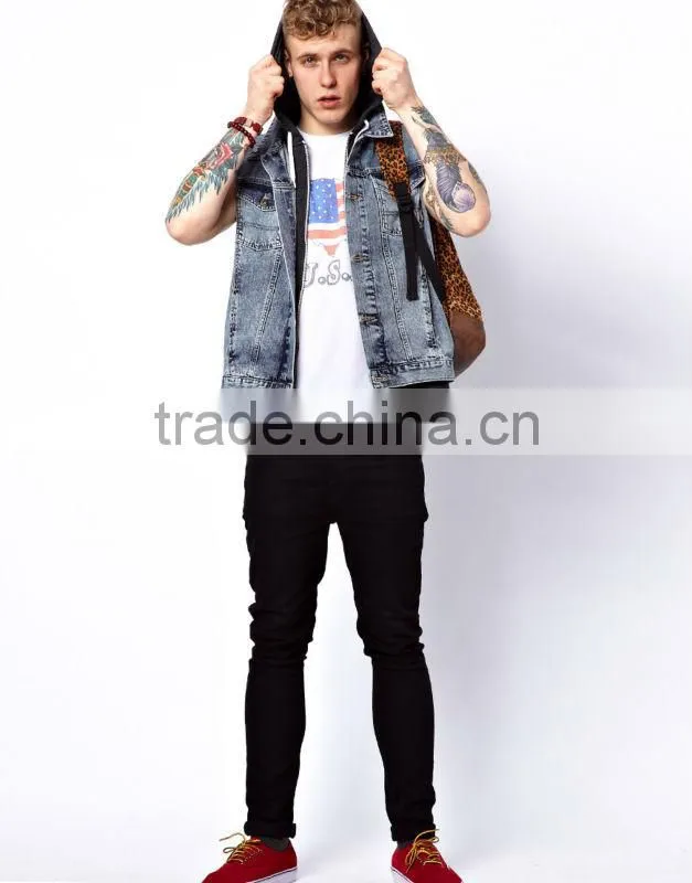 USA Print Sleeveless T-Shirt