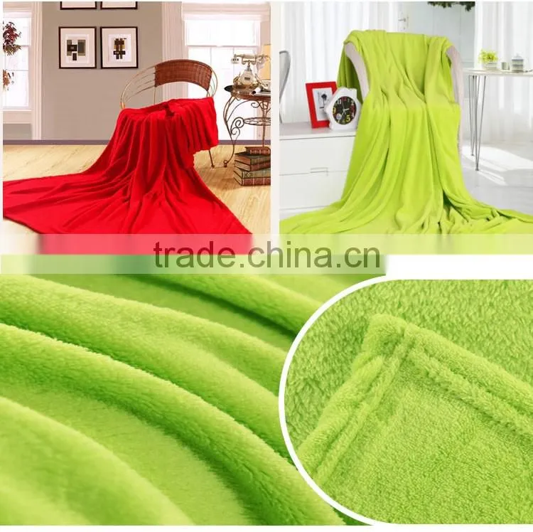 High Quality Flannel Printing Trick Luxury Blanket