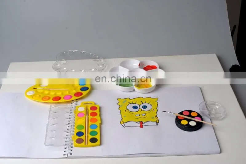 Wholesale tempera blocks piant set,Box, 22.4*16.8*1.5cm,cake, 3cm