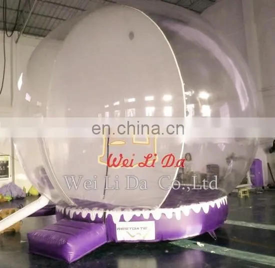 Cheap Out door popular inflatable clear tent for sale