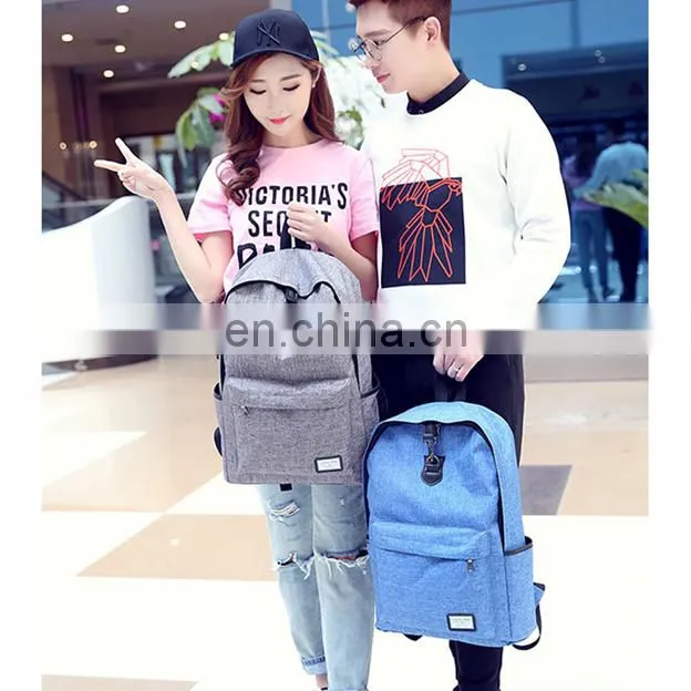2017 New male shoulder bag female college style backpack ,outdoor travel bag