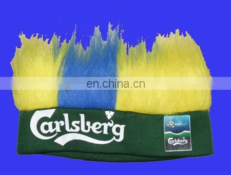 Creative fashion ENGLAND fan mullet wig headband wig