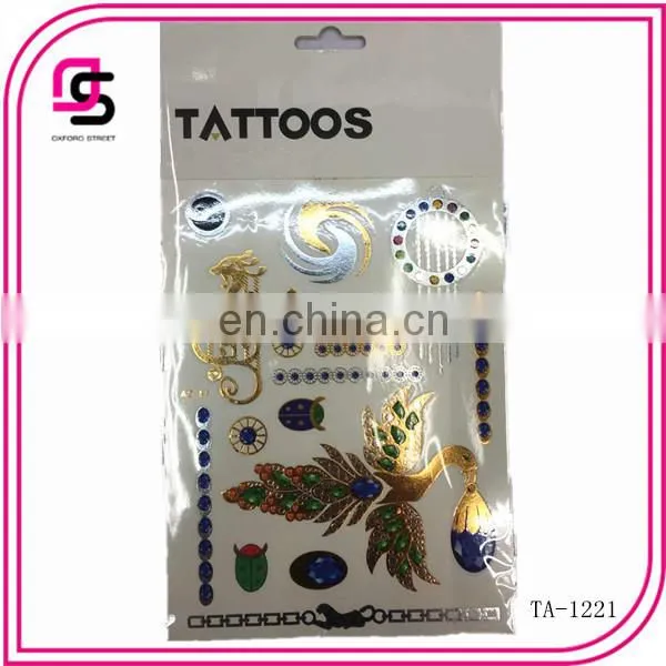 special design for 2015 body body temporary tattoo