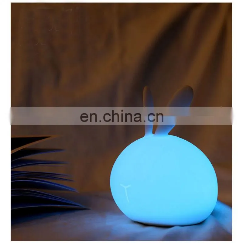 Lovely rabbit fashion night light LED new style rabbit night light for kids