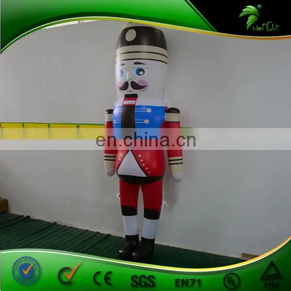 New Cheap Custom Made 2 M Inflatable Replica Soldier/ Inflatable Advertising Helium Balloon with Digital Printing for Sale
