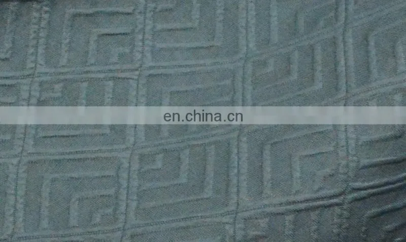 Customize jacquard jersey knit two way Stretch fabric