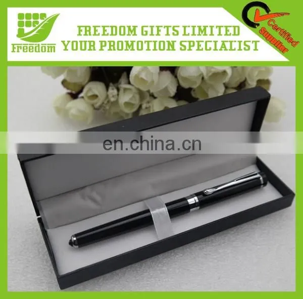 Best Selling Cheap Logo Printed Black Metal Pen