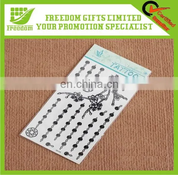 Cheap Top Quality Glitter Body Tattoos Stickers