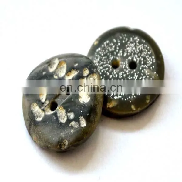 Resin fashion decoraive clothing button