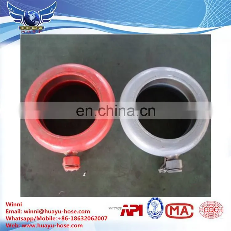 Mud tank pipeline system inflatable air grip union