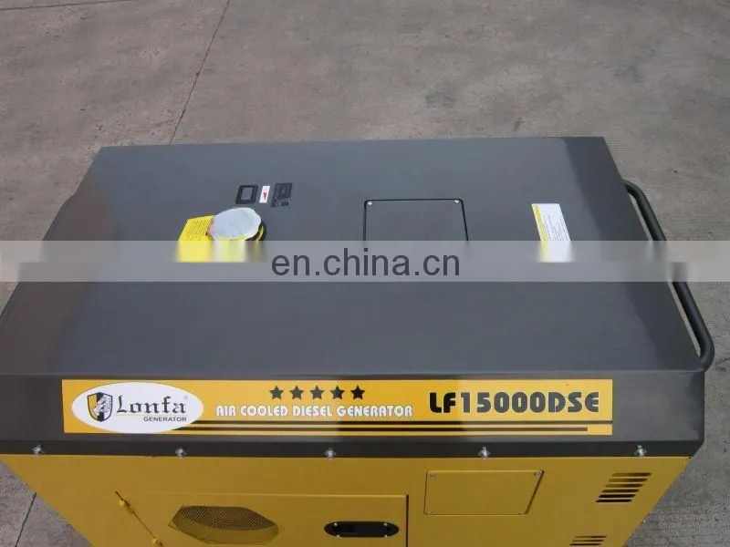 China LONFA Super Silent three phase AVR regulated 6kv 7kv Diesel Generator Set