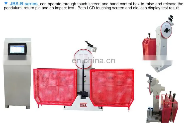 JBW-300B Computer display pendulum charpy impact testing machine