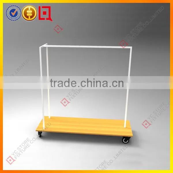 clothing store fixture for garment decoration