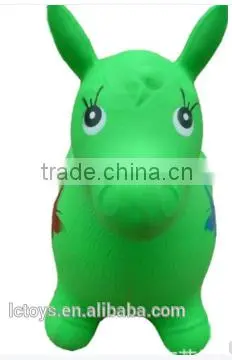 Green Horse Hopper Inflatable Toy