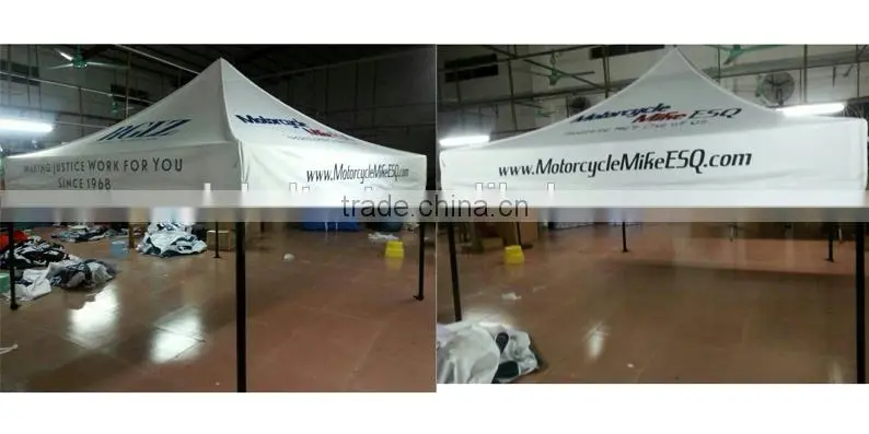 Custom Print Folding Maquee Trade Show Tent 3x3m ( 10ft X 10 ft), printed canopy & valance