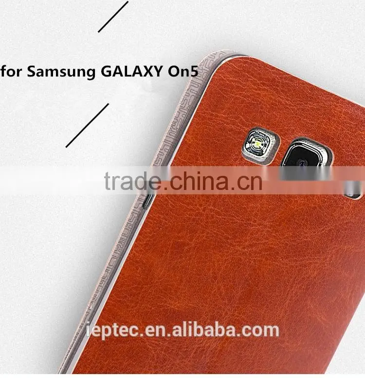MOFi Case Celular Housing for Samsung GALAXY On5 G5500, Mobile Handset Coque Flip Leather Back Cover for Samsung On5