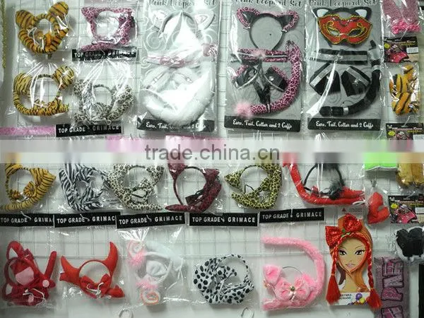 2014 Newest Simple Paper Headband with Fur