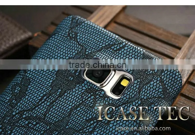 2016 New smart Phone Case for samsung note 5, Snake Pattern Phone Back Cover for galaxy note 5