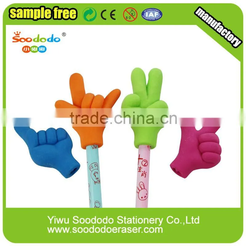 Rubber pencil cap eraser