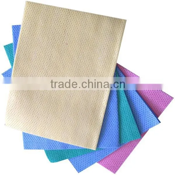 Polyester and Viscose Kitchen Floor Car Glasses Nonwoven Cleaning Cloth