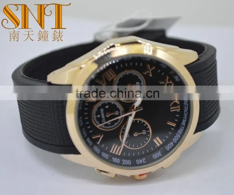 SNT-95138 have 3 chrono eyes high quality quartz watch